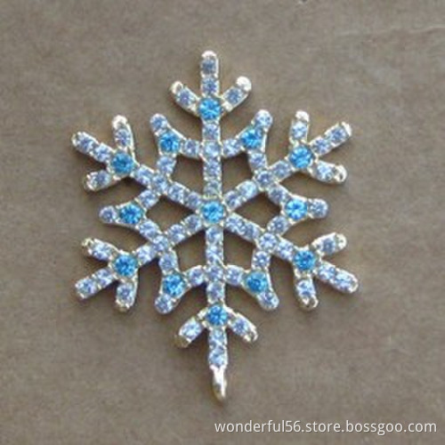 snowflake rhinestone diamante embellishments